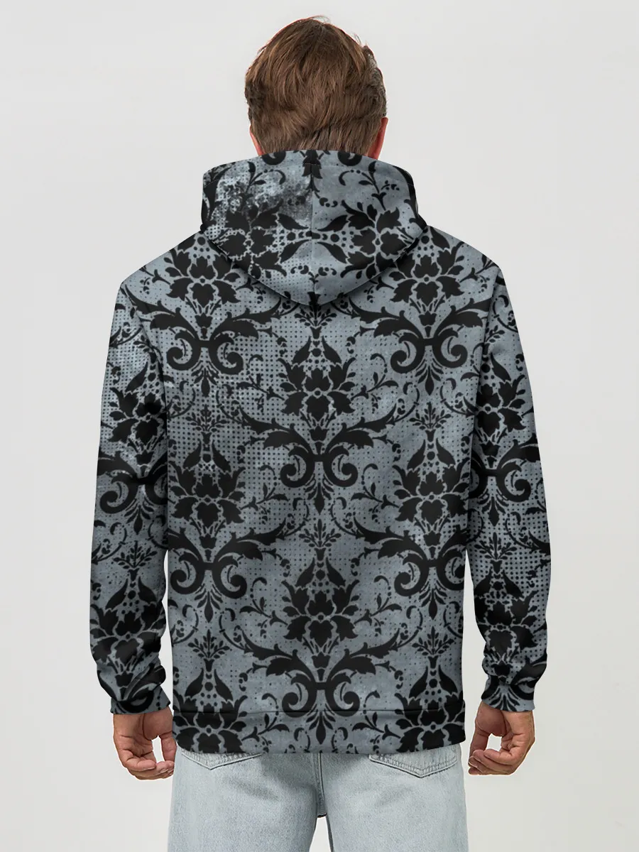 Худи мужской база хлопок / Винтаж