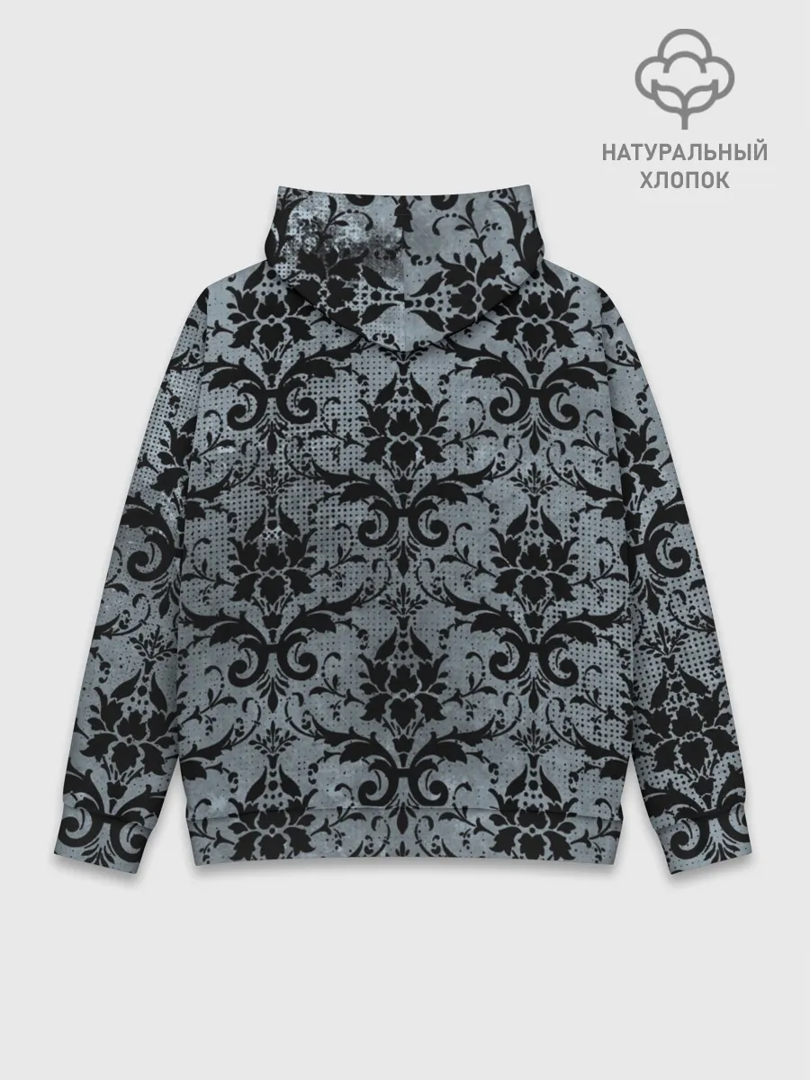 Худи мужской база хлопок / Винтаж