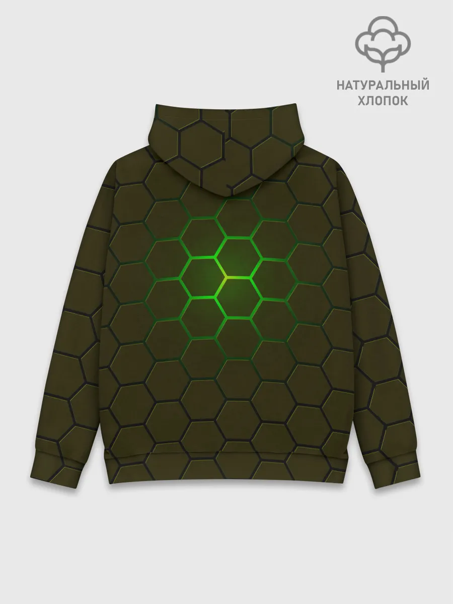 Худи мужской база хлопок / Land Rover