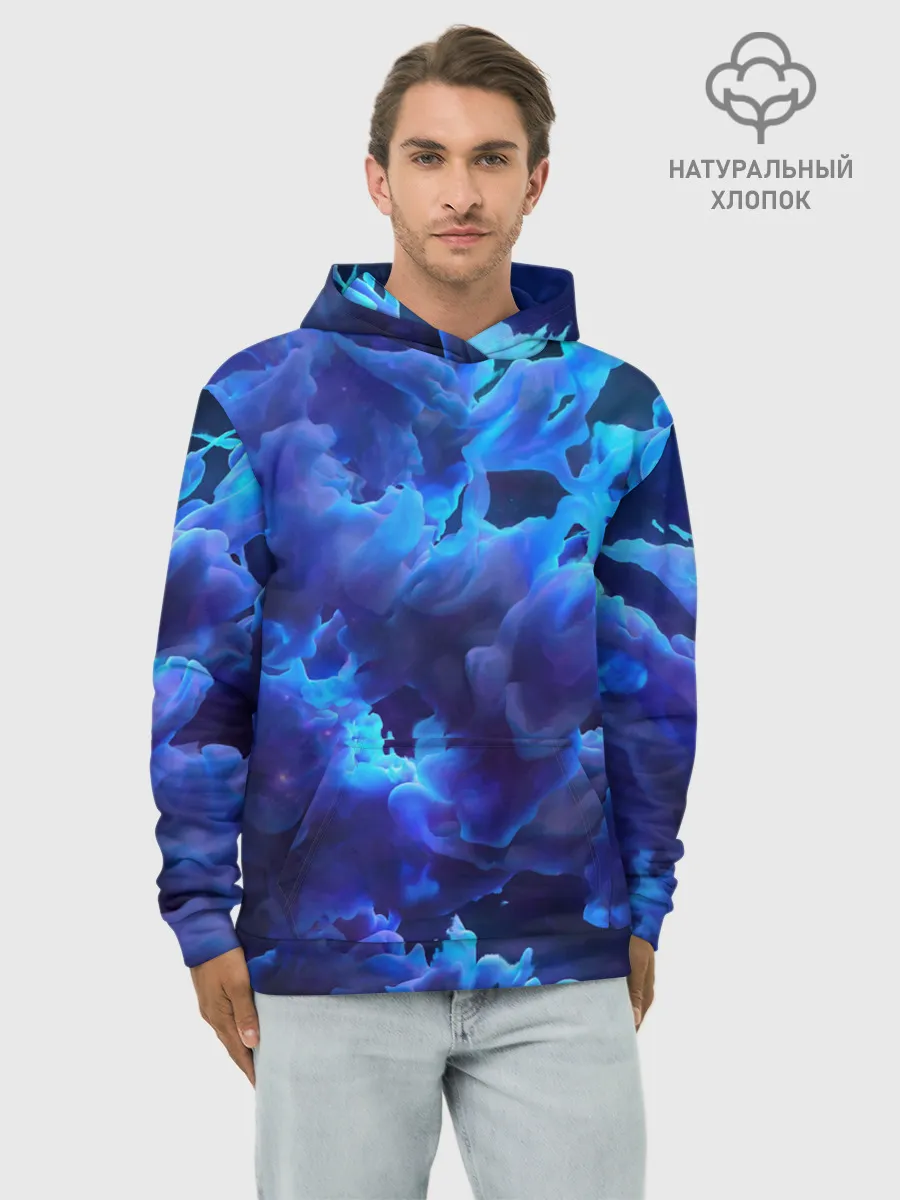 Худи мужской база хлопок / Vaporwave