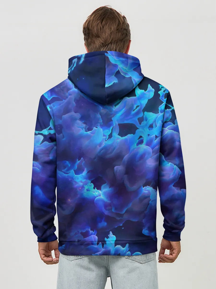 Худи мужской база хлопок / Vaporwave