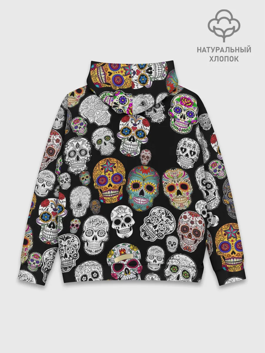 Худи мужской база хлопок / Мексиканский праздник