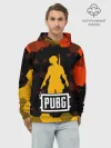 Худи мужской база хлопок / PUBG / ПАБГ