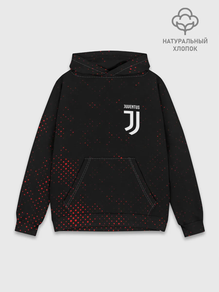 Худи мужской база хлопок / JUVENTUS / ЮВЕНТУС