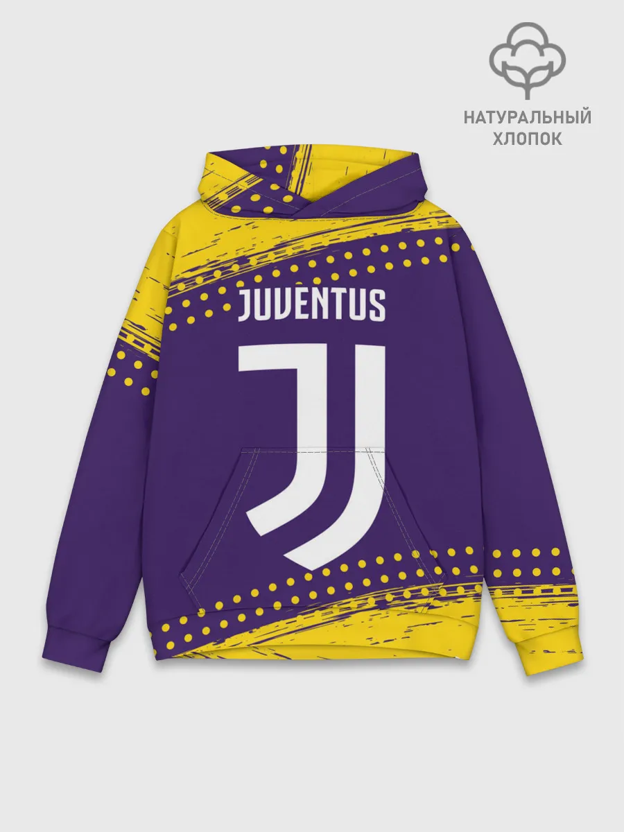 Худи мужской база хлопок / JUVENTUS / ЮВЕНТУС