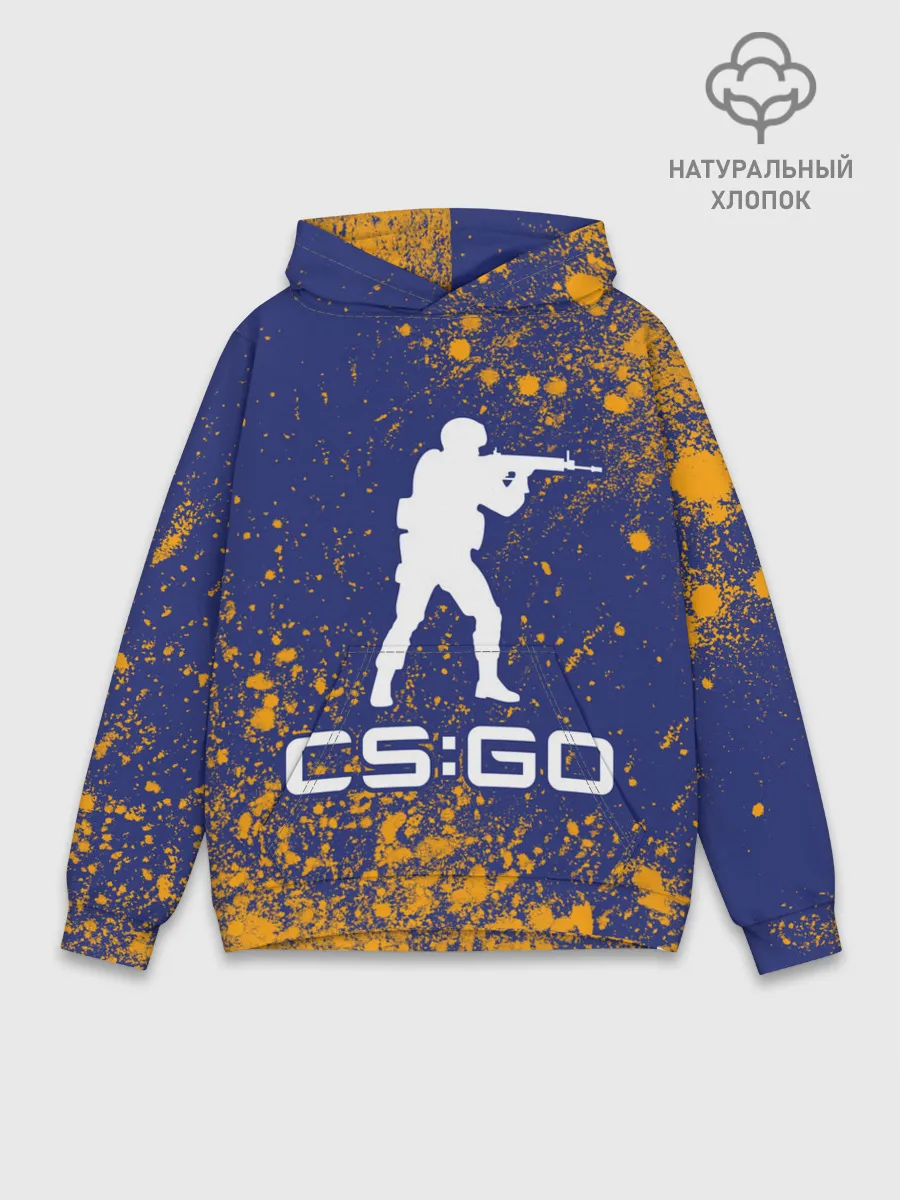 Худи мужской база хлопок / CS GO | КС ГО
