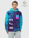 Худи мужской база хлопок / BTS / БТС