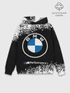 Худи мужской база хлопок / BMW / БМВ
