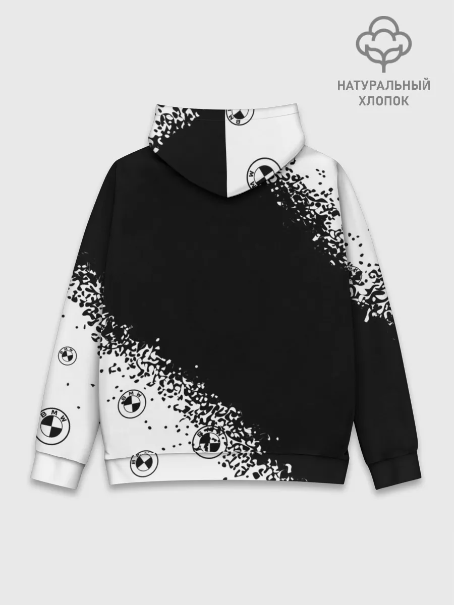 Худи мужской база хлопок / BMW / БМВ