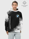 Худи мужской база хлопок / BMW / БМВ