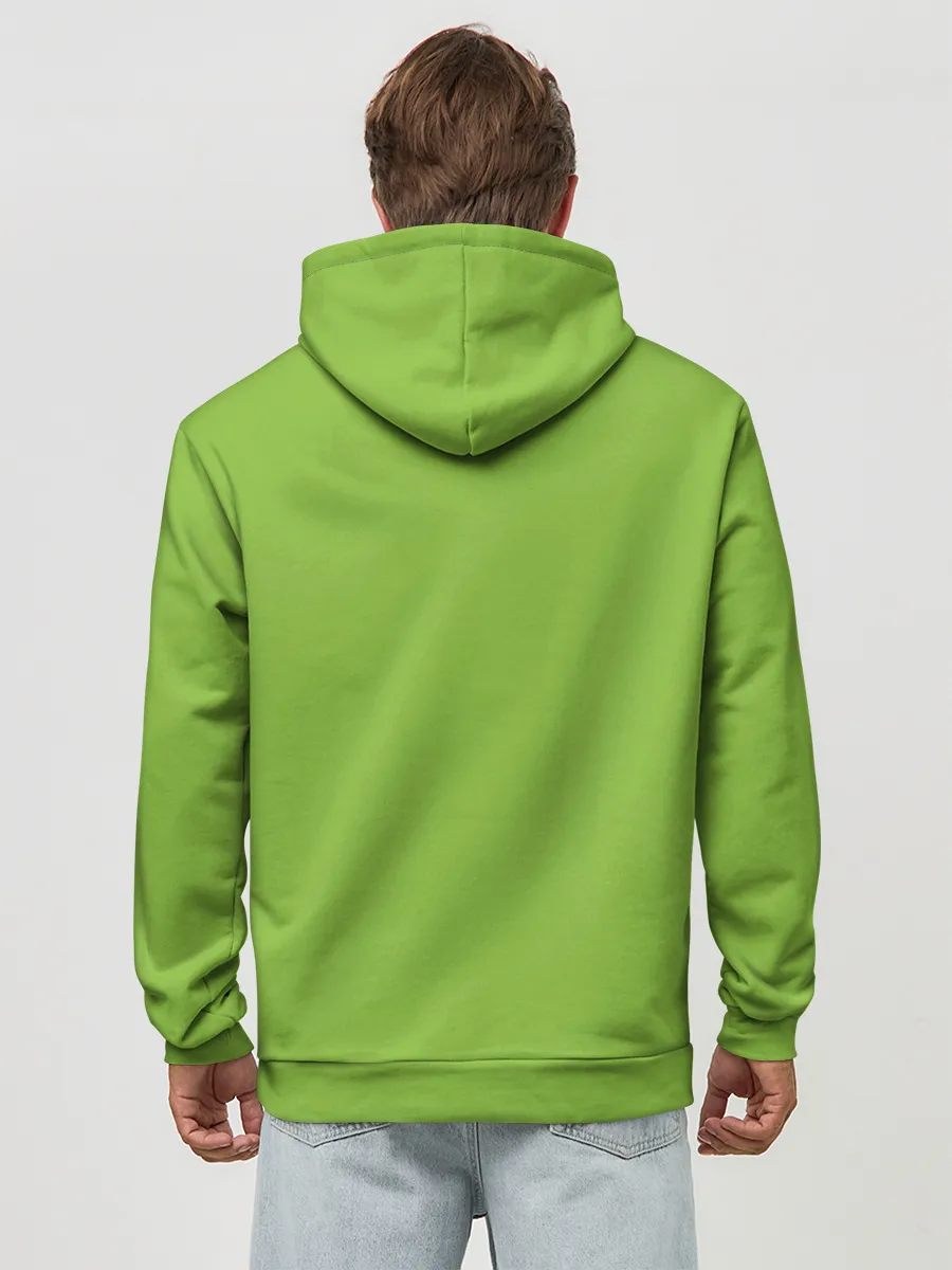 Худи мужской база хлопок / Гринч