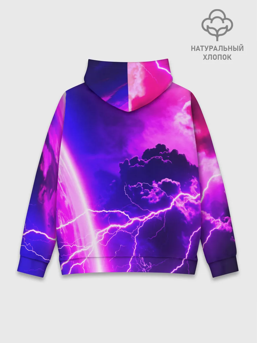 Худи мужской база хлопок / Гроза