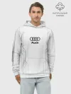 Худи мужской база хлопок / AUDI