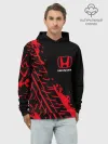 Худи мужской база хлопок / HONDA / ХОНДА