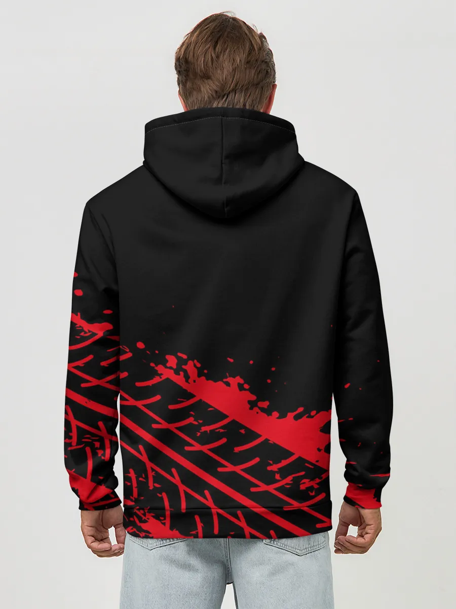 Худи мужской база хлопок / HONDA / ХОНДА