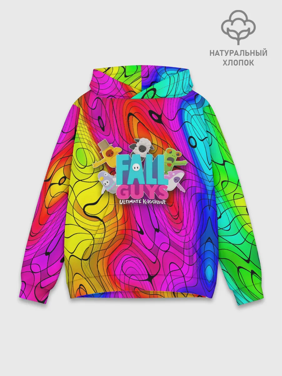 Худи мужской база хлопок / Fall Guys