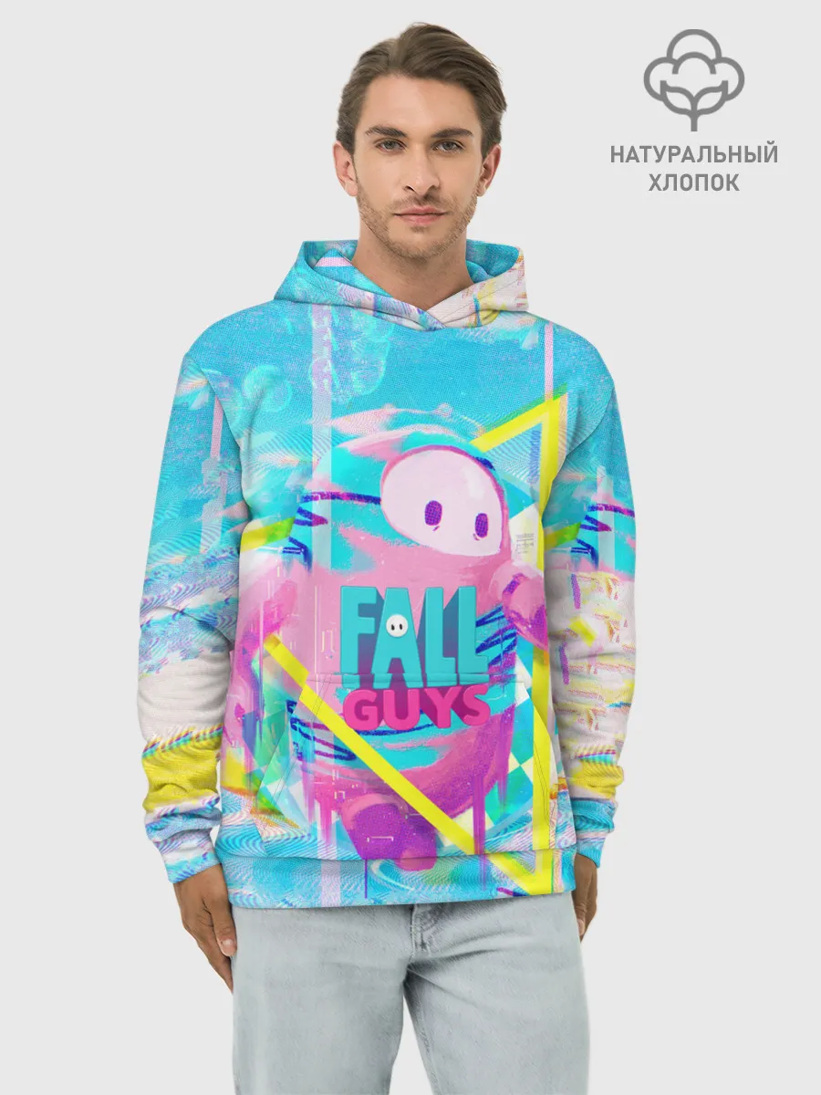 Худи мужской база хлопок / Fall Guys