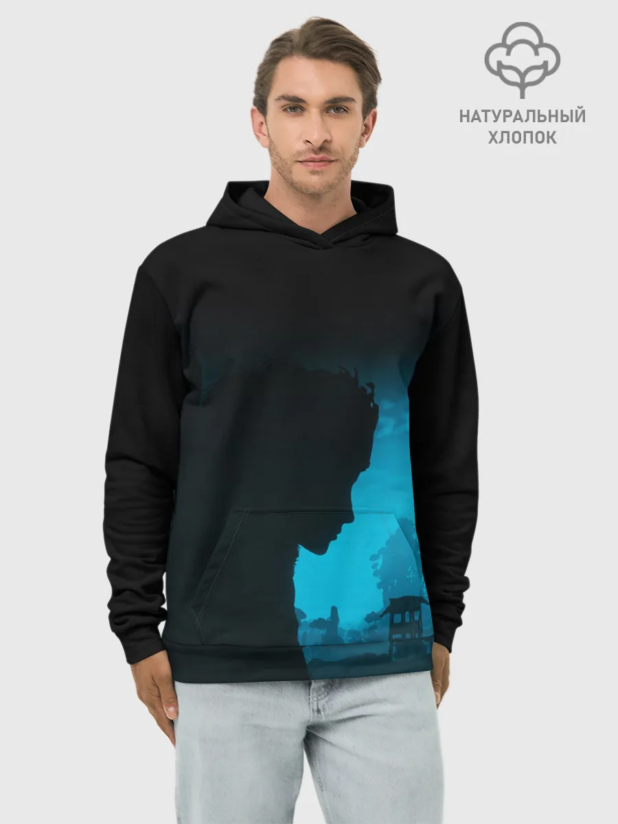 Худи мужской база хлопок / Horizon Zero Dawn