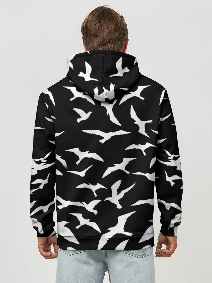 Худи мужской база хлопок / Freedom | Свобода