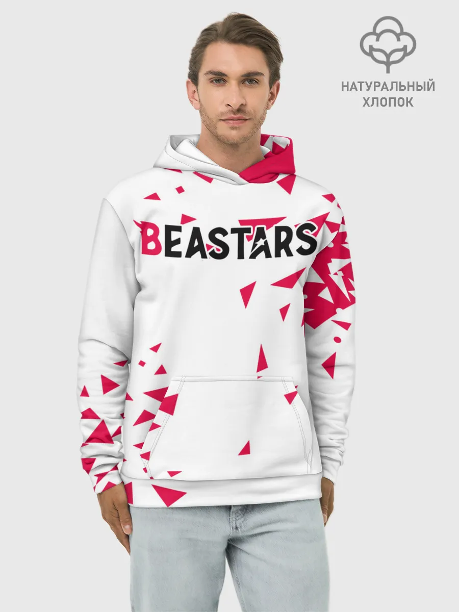 Худи мужской база хлопок / Beastars треугольники