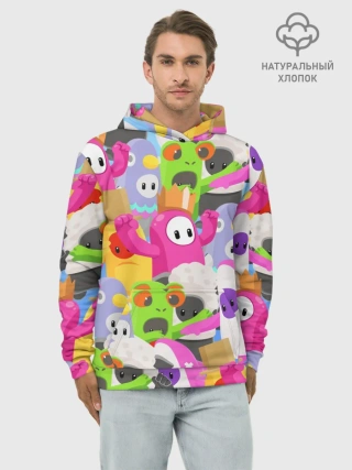 Худи мужской база хлопок / Fall Guys