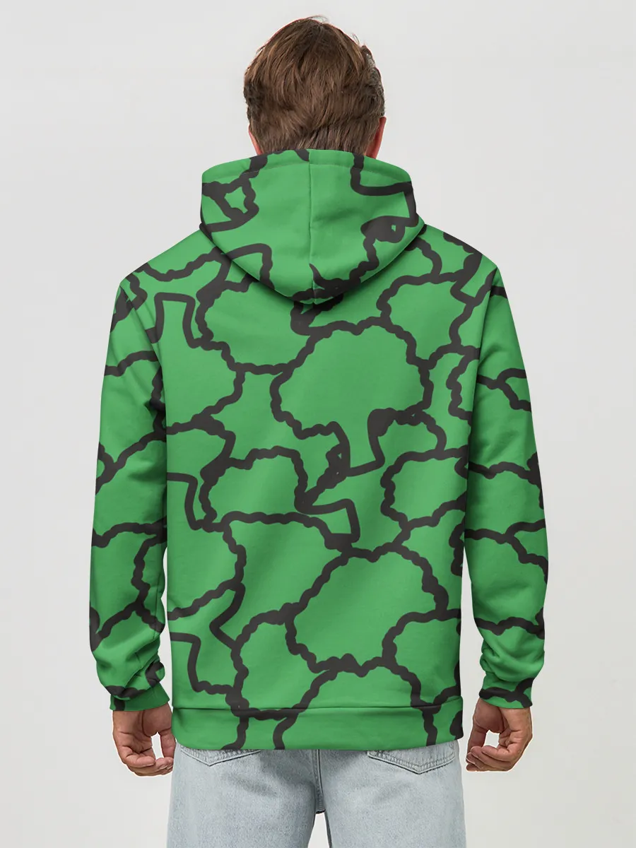 Худи мужской база хлопок / БРОККОЛИ