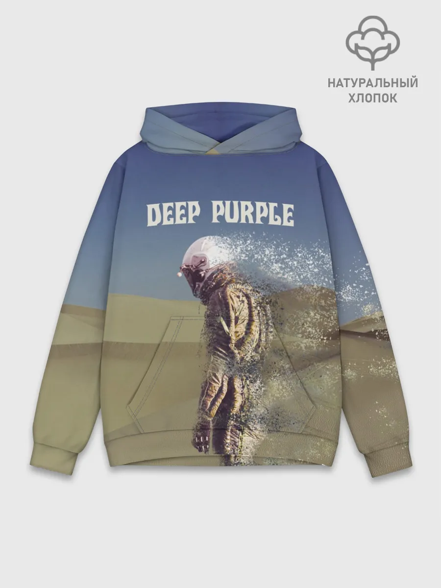 Худи мужской база хлопок / Deep Purple Whoosh