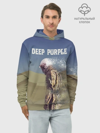 Худи мужской база хлопок / Deep Purple Whoosh