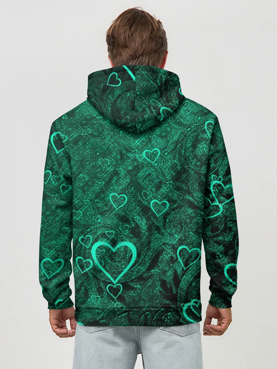 Худи мужской база хлопок / Billie Eilish | Билли Айлиш