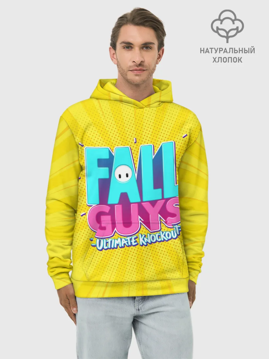 Худи мужской база хлопок / Fall Guys