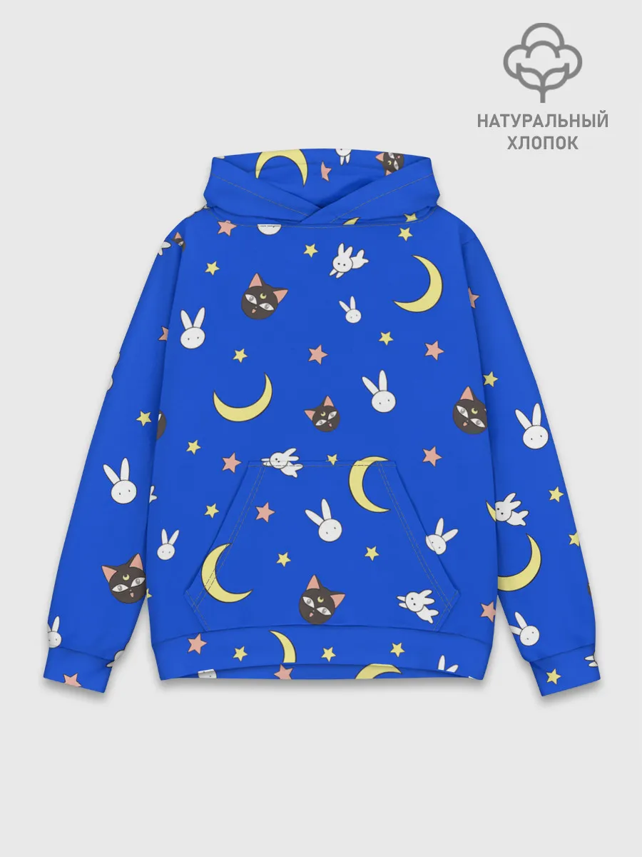 Худи мужской база хлопок / Sailor Moon