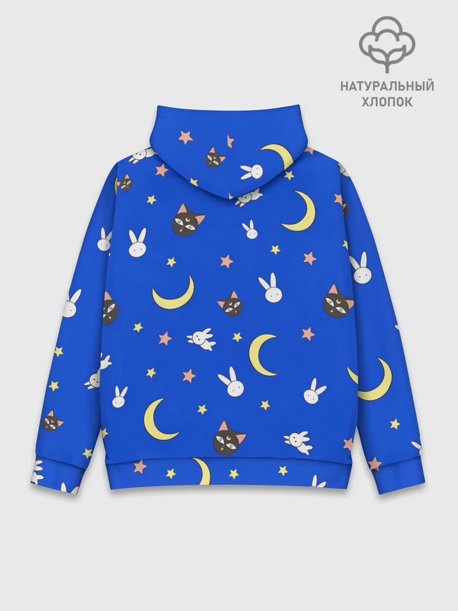 Худи мужской база хлопок / Sailor Moon