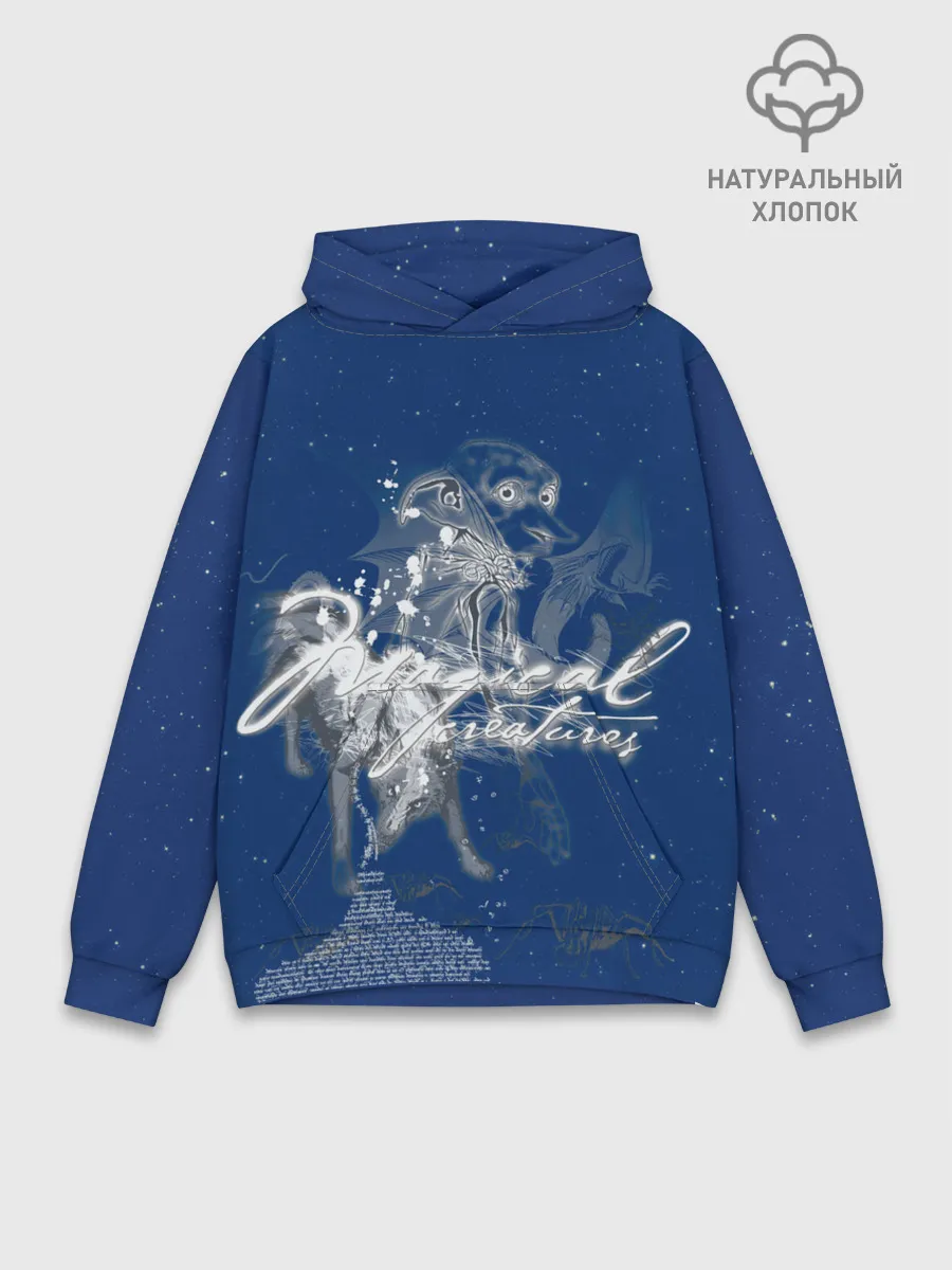 Худи мужской база хлопок / Magical Creatures