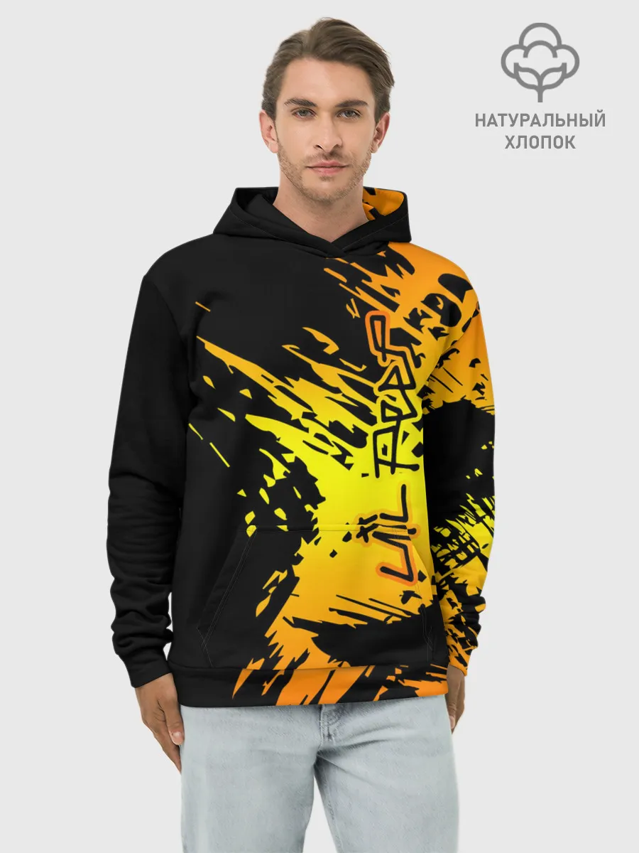 Худи мужской база хлопок / Lil Peep