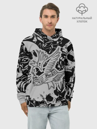 Худи мужской база хлопок / Lil Peep