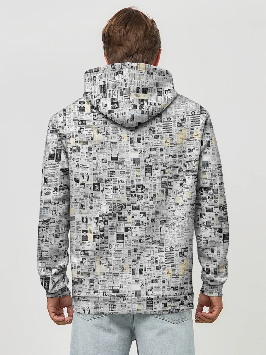 Худи мужской база хлопок / Пресса