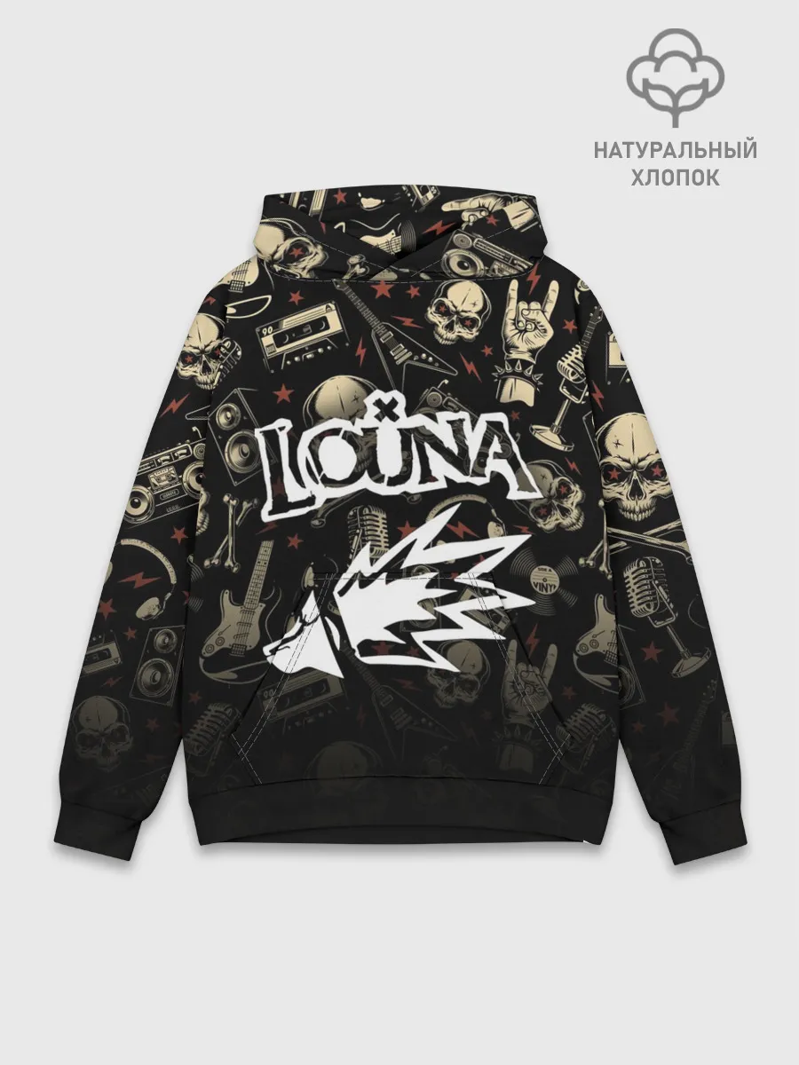 Худи мужской база хлопок / Louna