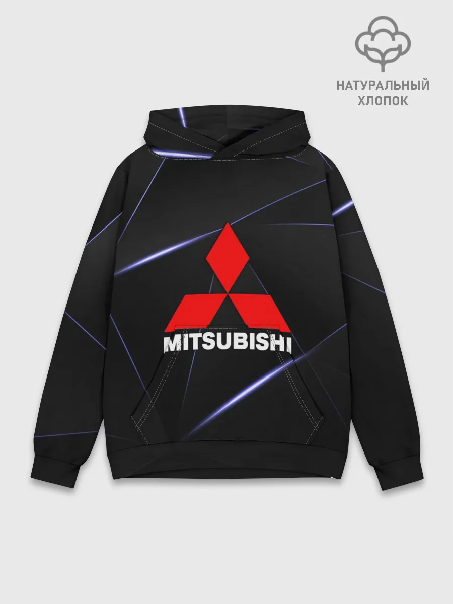 Худи мужской база хлопок / MITSUBISHI