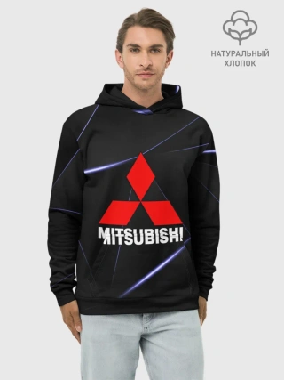 Худи мужской база хлопок / MITSUBISHI