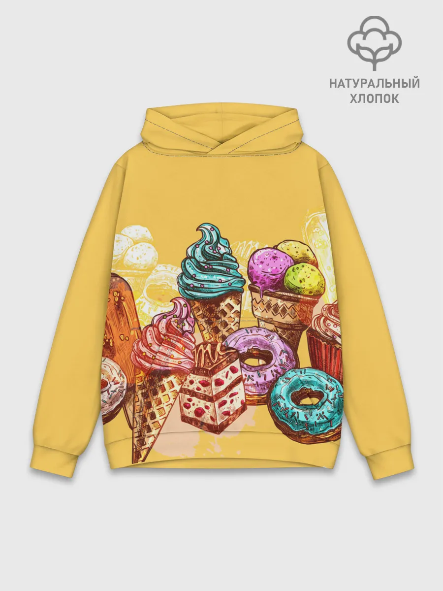 Худи мужской база хлопок / Candy