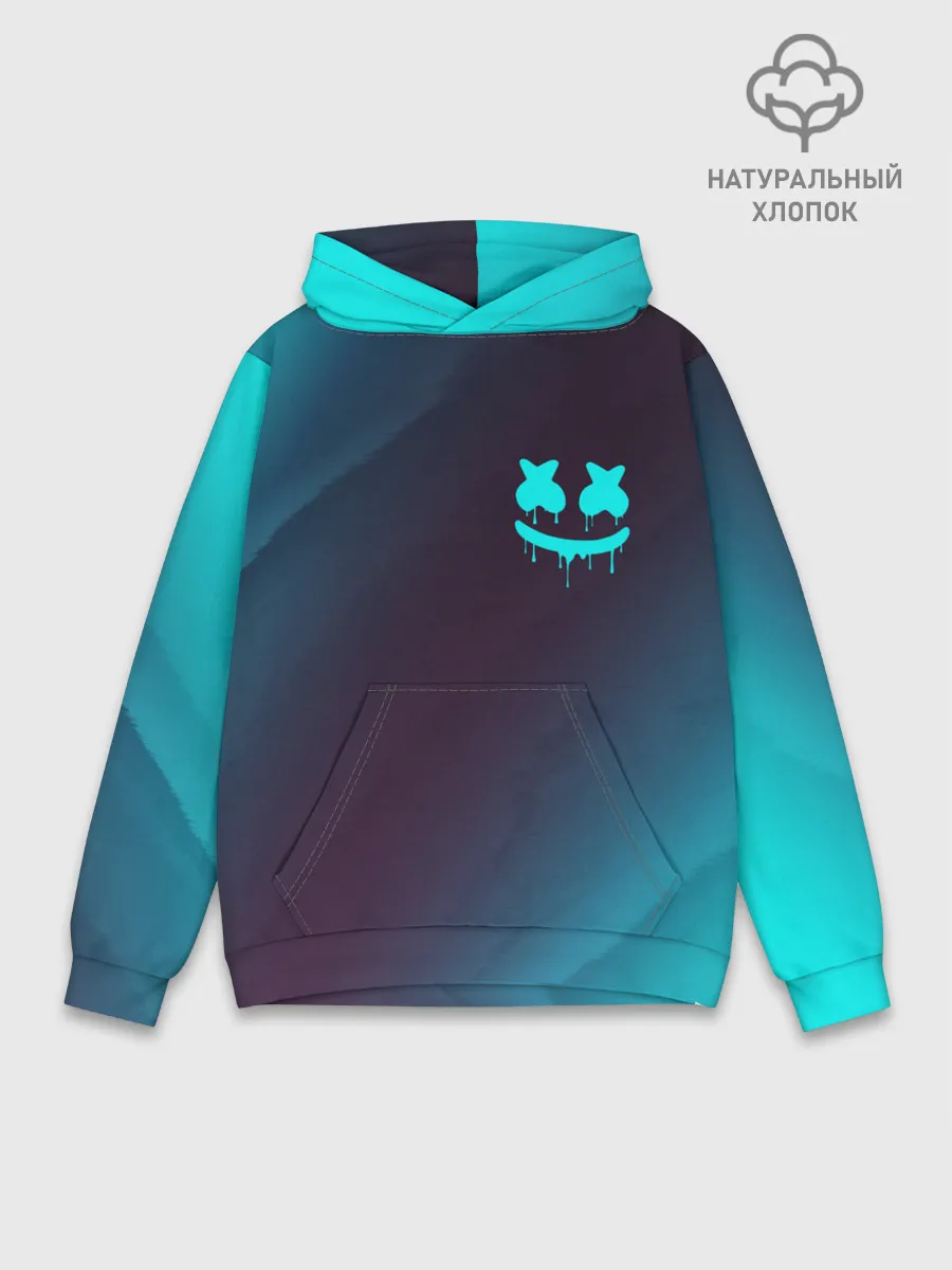 Худи мужской база хлопок / MARSHMELLO / МАРШМЕЛЛОУ