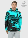 Худи мужской база хлопок / WATCH DOGS