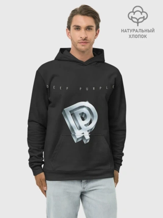 Худи мужской база хлопок / Deep Purple