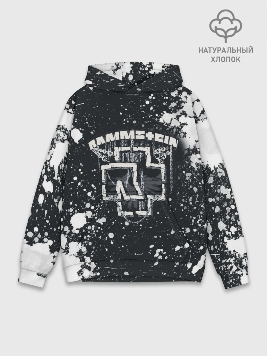 Худи мужской база хлопок / RAMMSTEIN