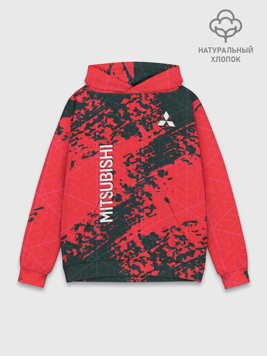 Худи мужской база хлопок / Mitsubishi