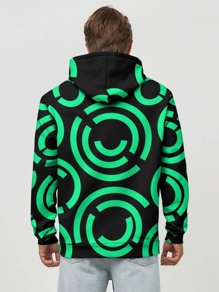 Худи мужской база хлопок / Полукруг