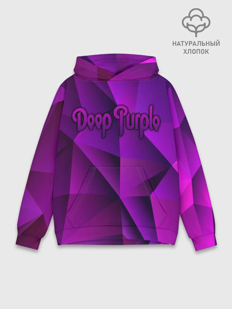 Худи мужской база хлопок / Deep Purple