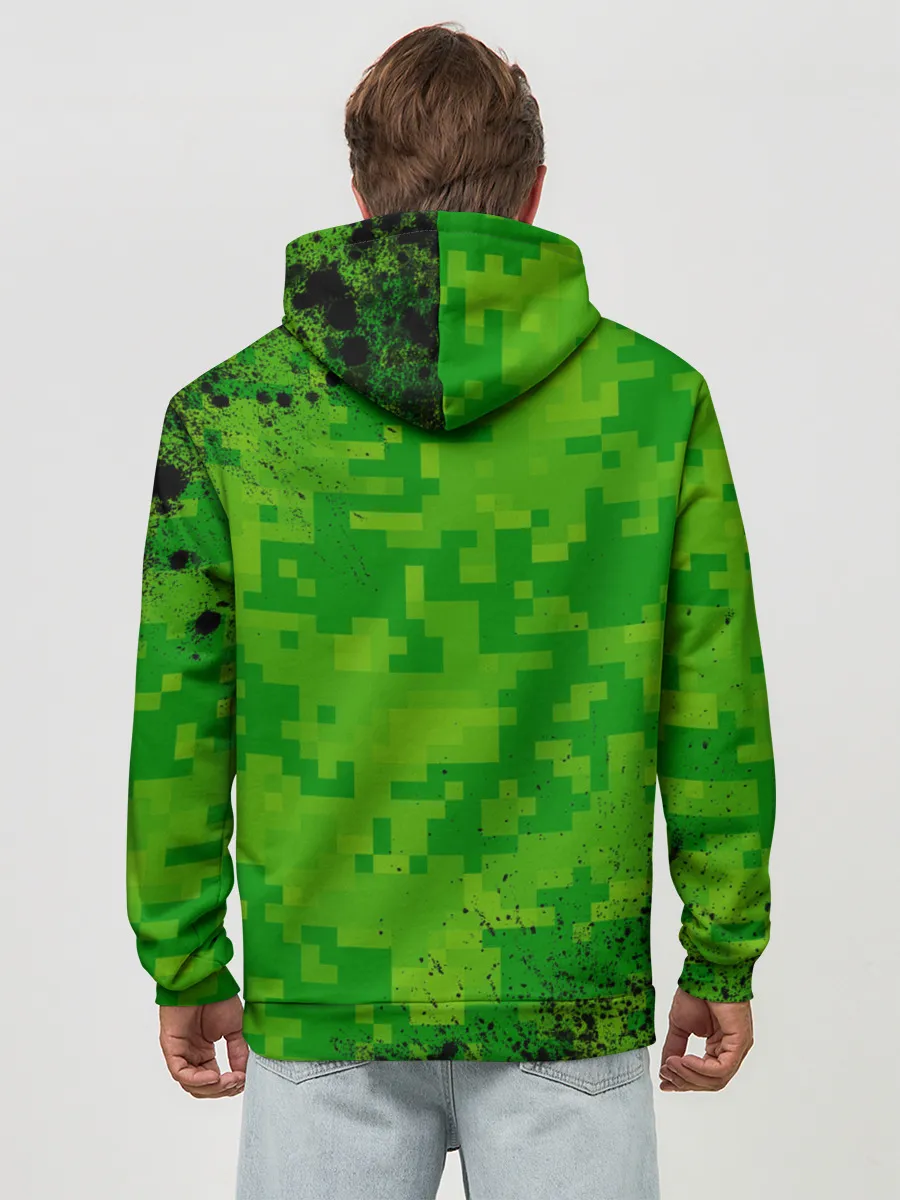 Худи мужской база хлопок / MINECRAFT / МАЙНКРАФТ