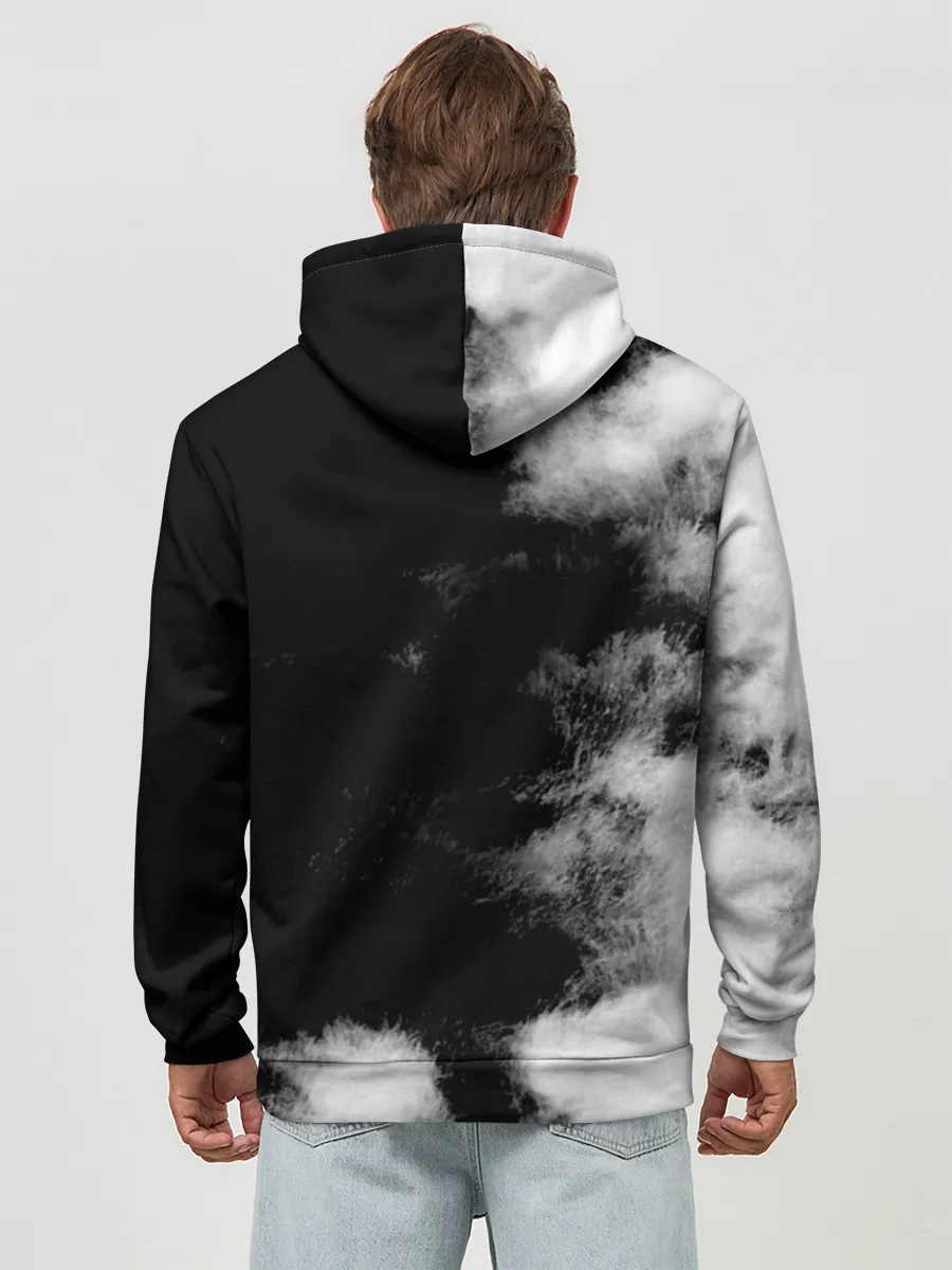 Худи мужской база хлопок / Deep Purple