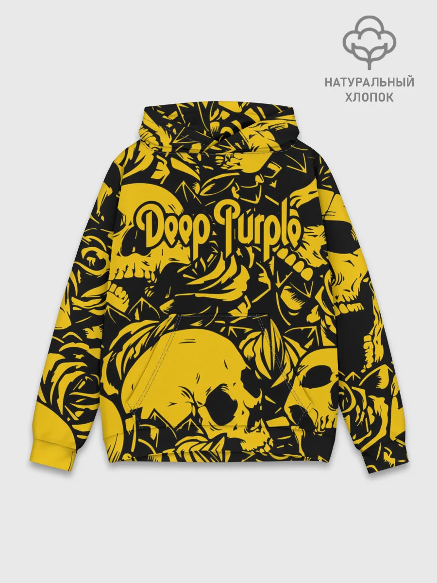 Худи мужской база хлопок / Deep Purple